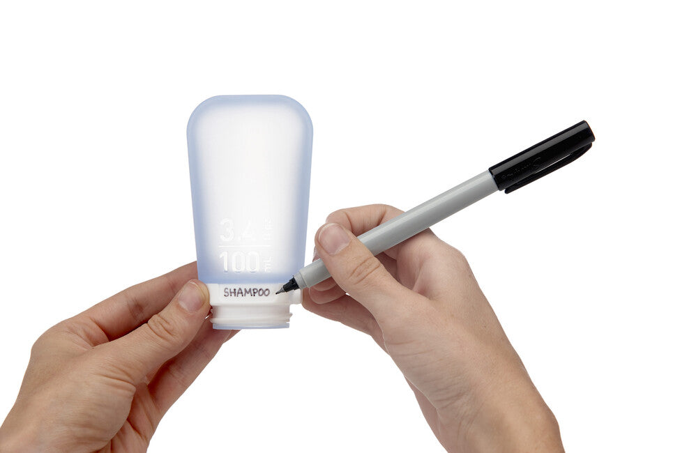 Humangear GoToob+ Σιλικόνης Δοχείο Υγρών 100 ml, Μπλε