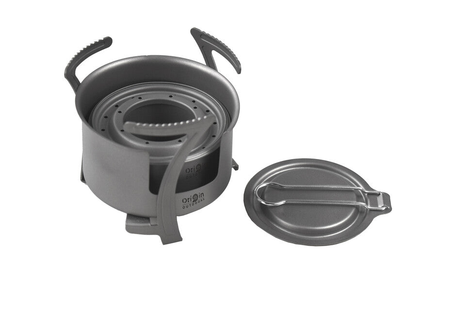 Origin Outdoors Stove Combo titανικό συνδυασμένο μαγειρικό σκεύος