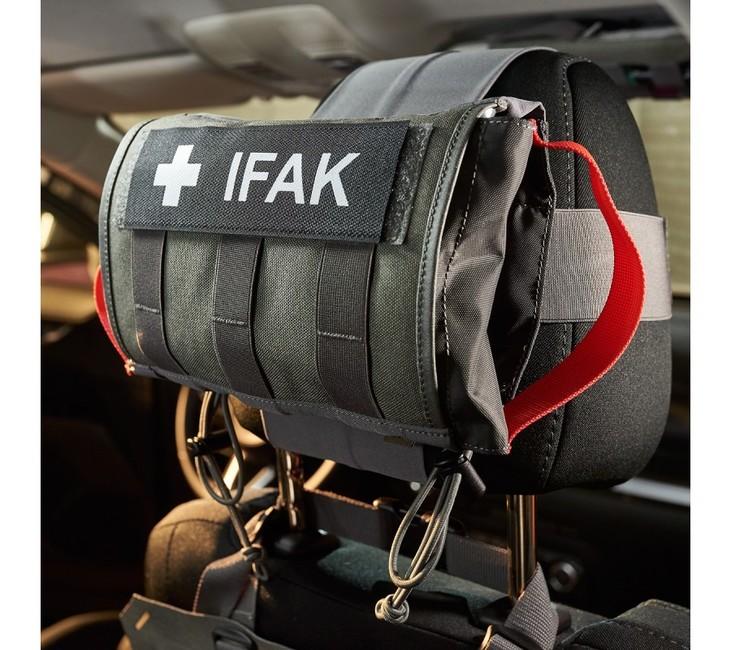 Tasmanian Tiger Head Rest IFAK Θήκη Πρώτων Βοηθειών, Μαύρο