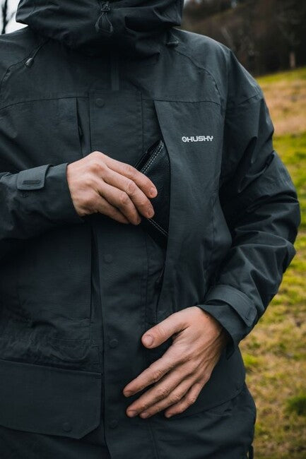 HUSKY Nigalo Μπουφάν Hardshell Ανδρικό, Σκούρο Μπλε