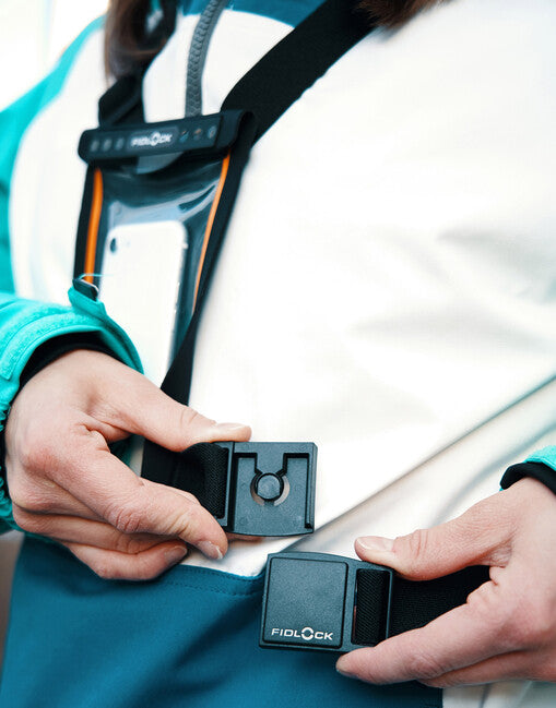 Fidlock Dry Bag Chest band Προστατευτικό Κάλυμμα, μαύρο