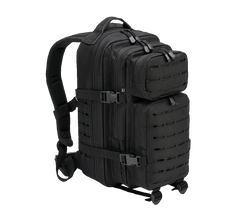 Brandit US Cooper Lasercut Σακίδιο Πλάτης Medium 25L, Μαύρο