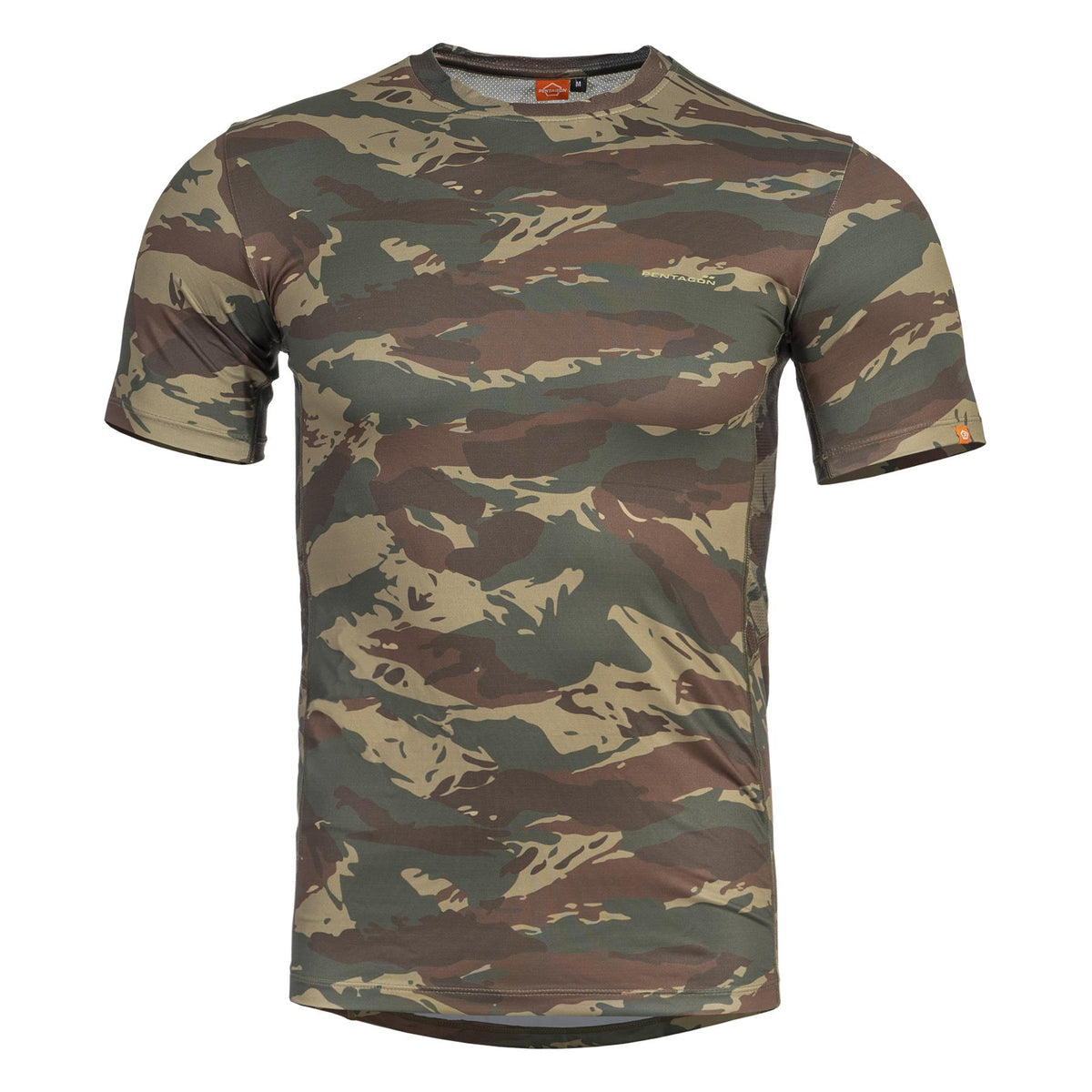 Pentagon Μπλουζάκι Apollo Functional, γκρι Camo