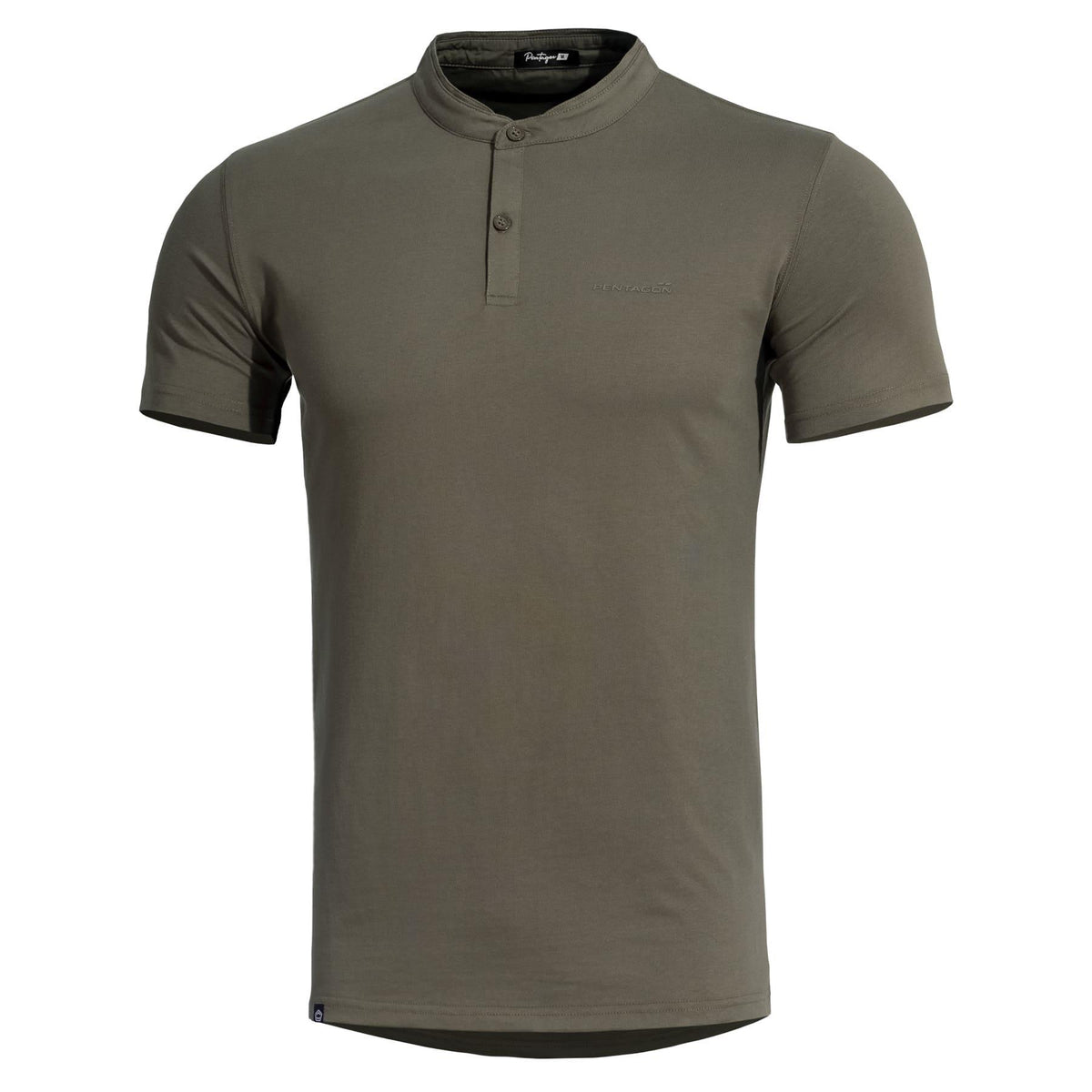 Pentagon Romeo Henley majica, temno siva