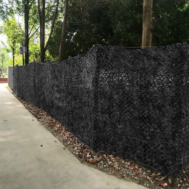 WARAGOD Δίχτυ Καμουφλάζ Kameleon 3x6m, μαύρο