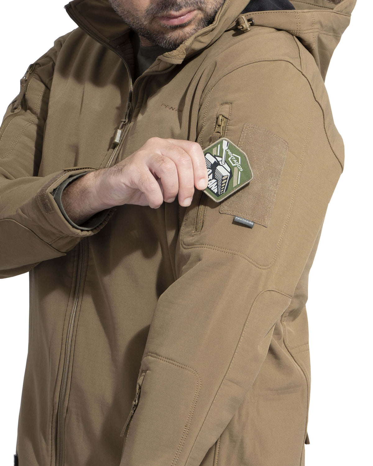 Pentagon Artaxes moška jakna, Camo green