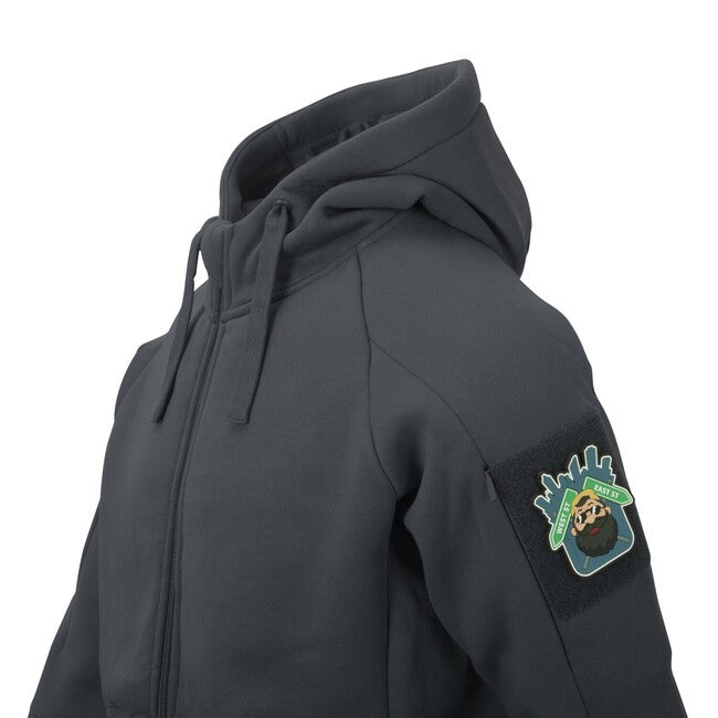 Helikon-Tex Φούτερ με Κουκούλα Tactical FullZip, Γκρι