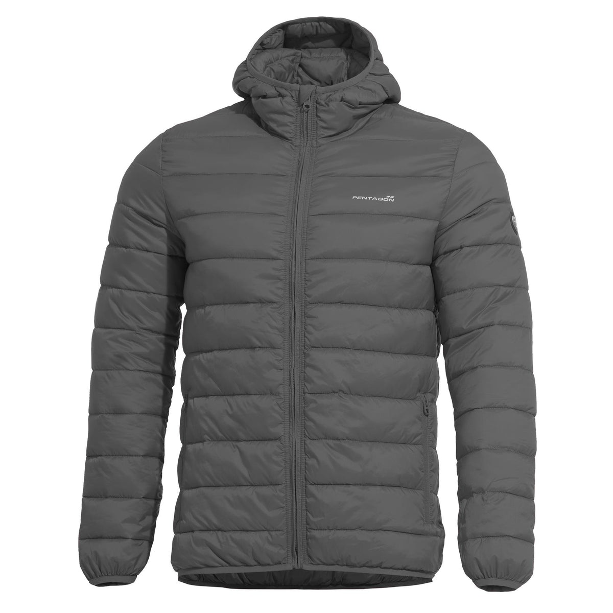 Pentagon Aurora 2.0 men's jacket with hood, cinder grey