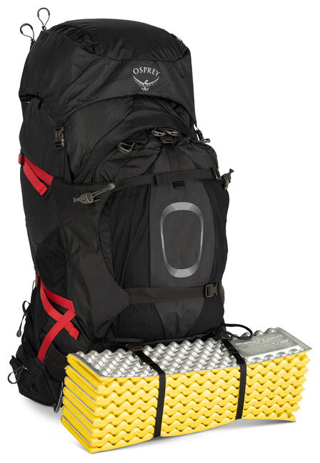 OSPREY AETHER PLUS 100 σακίδιο πλάτης τουριστικό, μαύρο