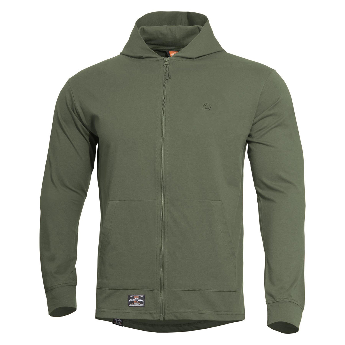 Pentagon Agis Ring Spun ανδρικό φούτερ με κουκούλα, camo green