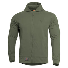 Pentagon Agis Ring Spun moški pulover s kapuco, camo green