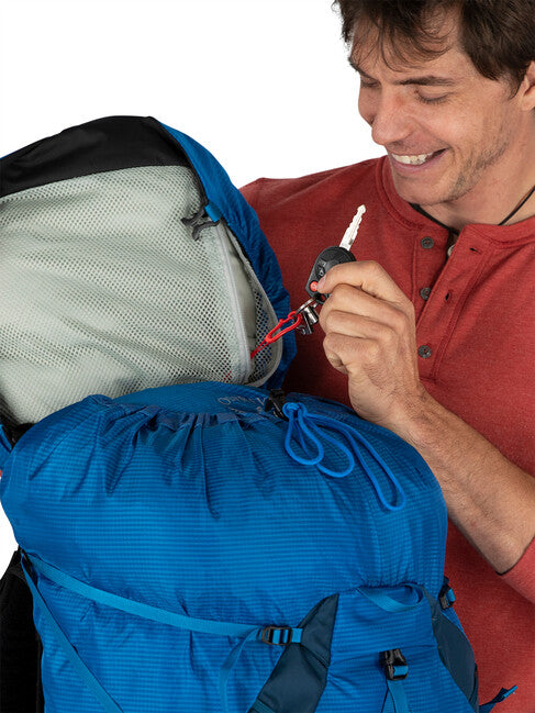 OSPREY EXOS 58 τουριστικό σακίδιο πλάτης, blue ribbon