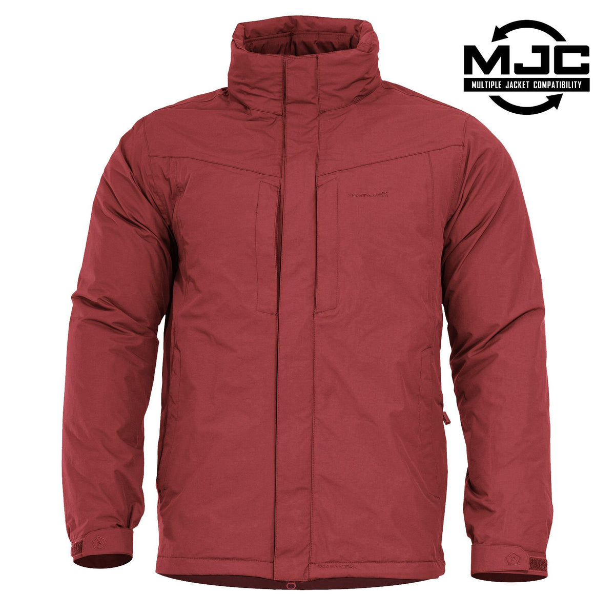 Pentagon GEN V 3.0 ανδρικό χειμερινό μπουφάν, maroon red
