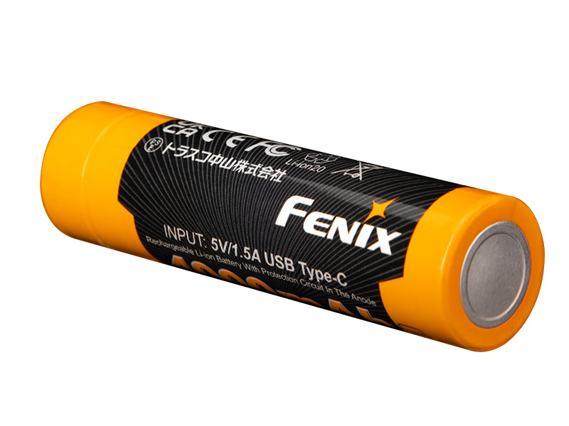 Fenix 18650 Επαναφορτιζόμενη Μπαταρία USB-C 4000 mAh (Li-Ion)