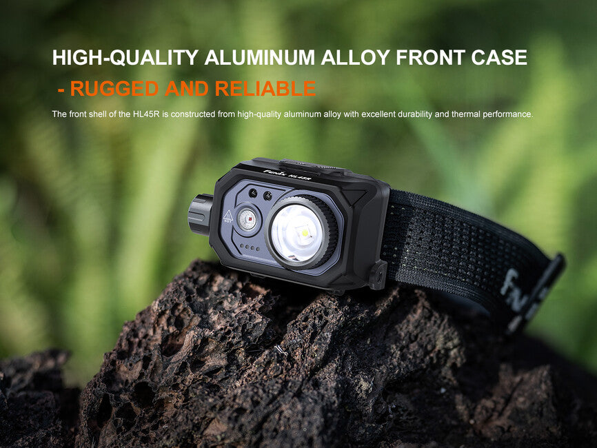 Fenix HL45R Επαναφορτιζόμενο Κεφαλόφωτο με Εστίαση
