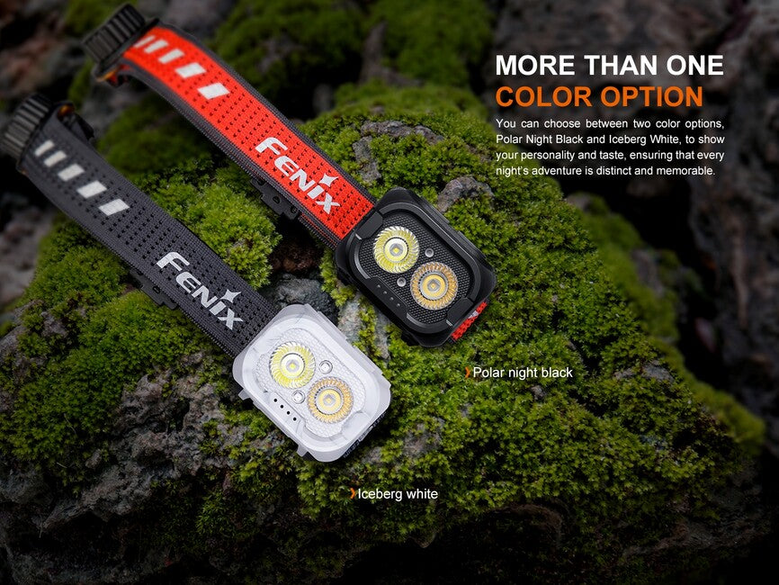 Fenix HL18R-T V2.0 φακός κεφαλής επαναφορτιζόμενος, μαύρο