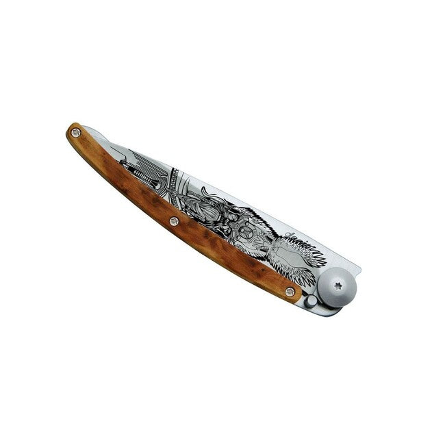 Deejo Fantasy Odin Μαχαίρι Πτυσσόμενο Juniper Wood