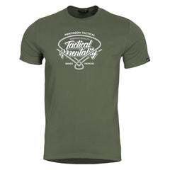 Pentagon Tactical Mentality majica, olivno zelena