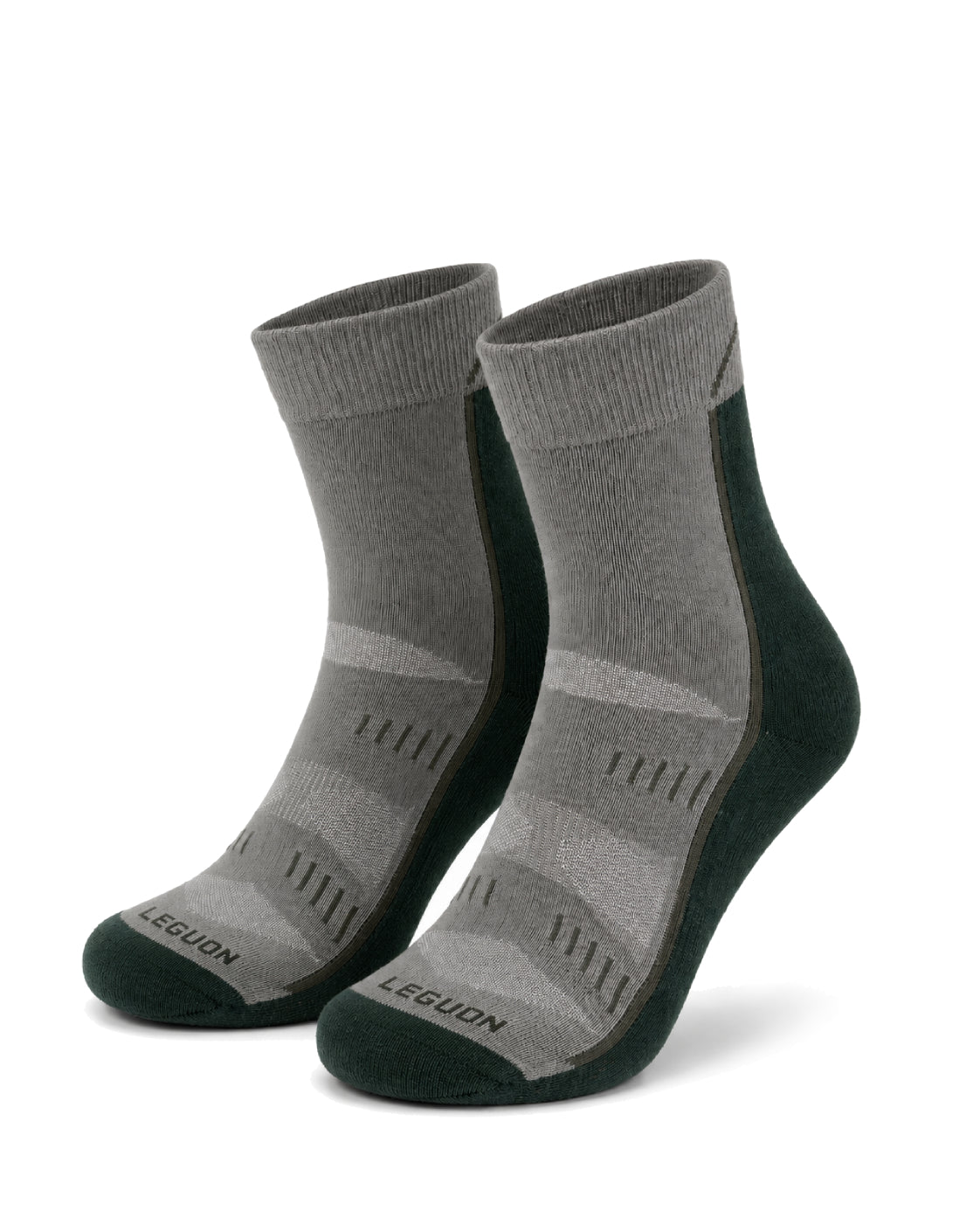 Leguon Fortrek Coolmax trekking socks, green