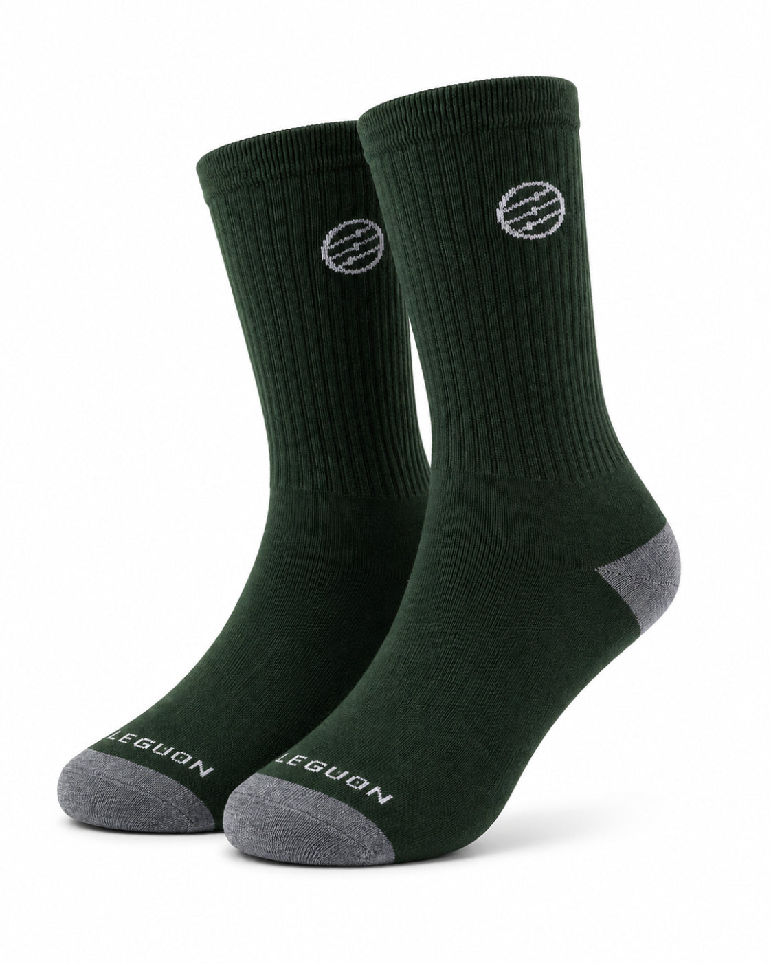 Leguon Aegon Merino Lite socks, olive