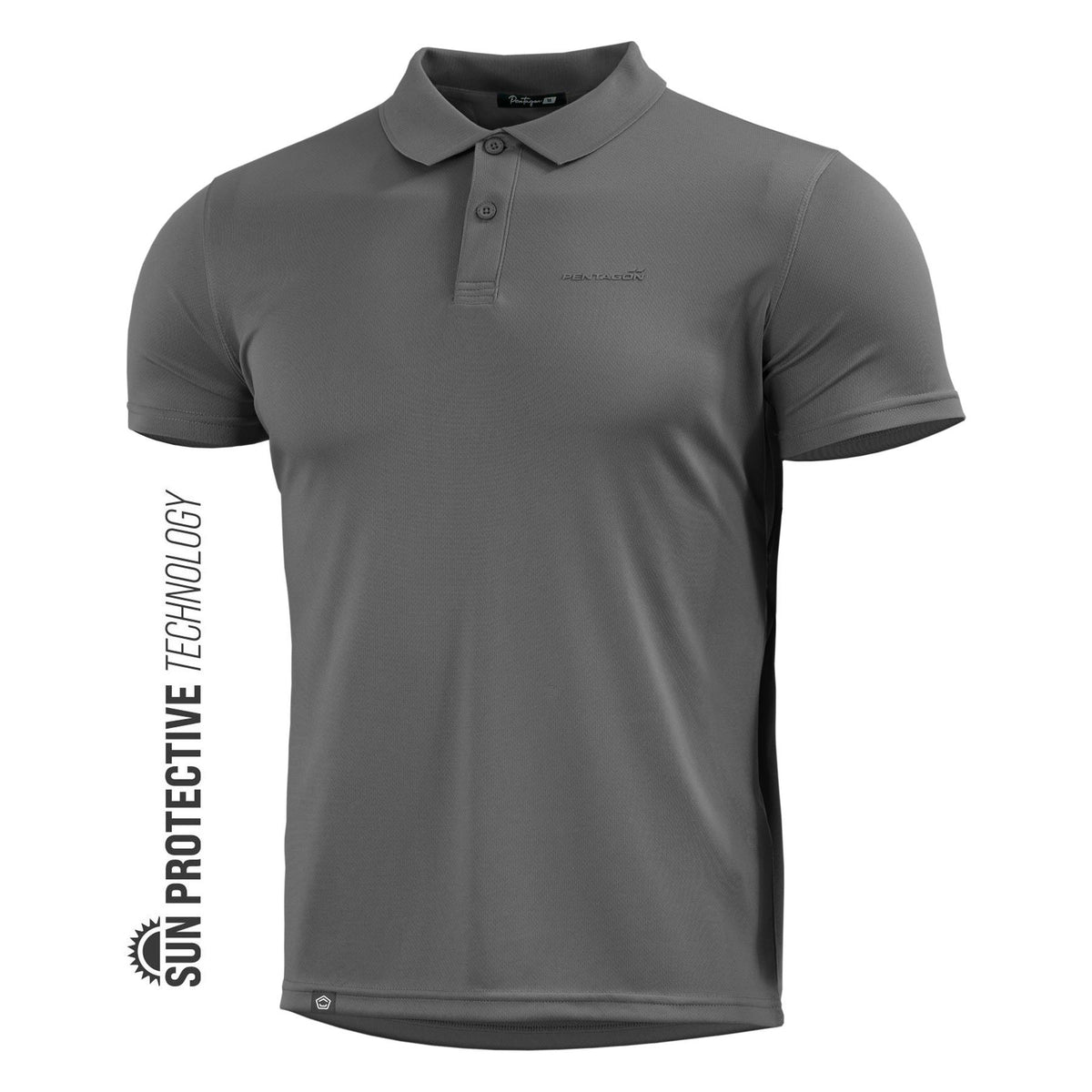 Pentagon Anassa Polo Shirt, Cinder Grey