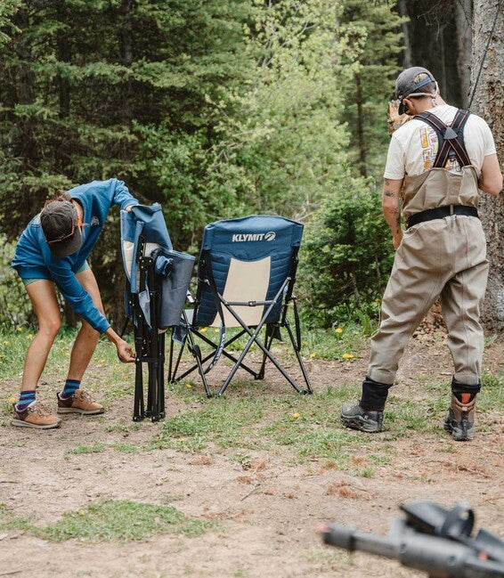 Klymit Switchback Καρέκλα Κάμπινγκ, Μπλε