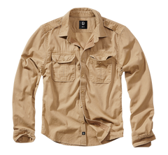 Brandit Vintage ανδρικό πουκάμισο, Khaki