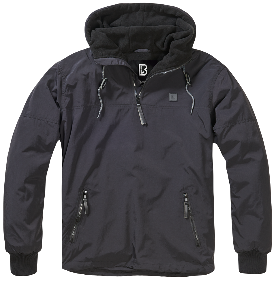 Brandit Luke Windbreaker bunda, čierna