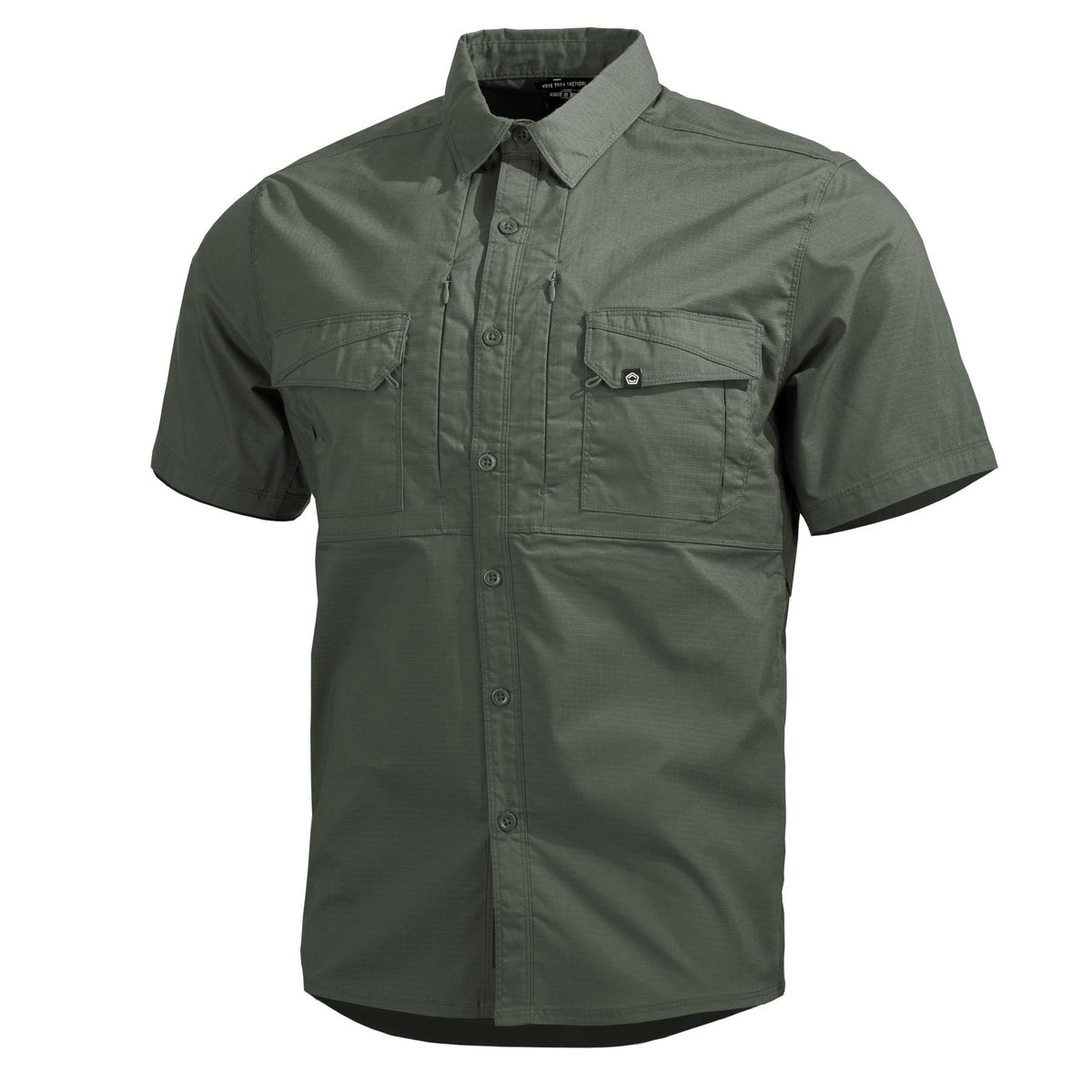 Pentagon Plato Short Sleeve Shirt, Camo Green