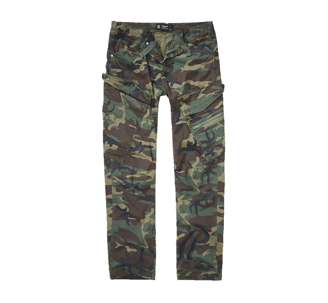 Brandit Adven Slim Fit nohavice, woodland