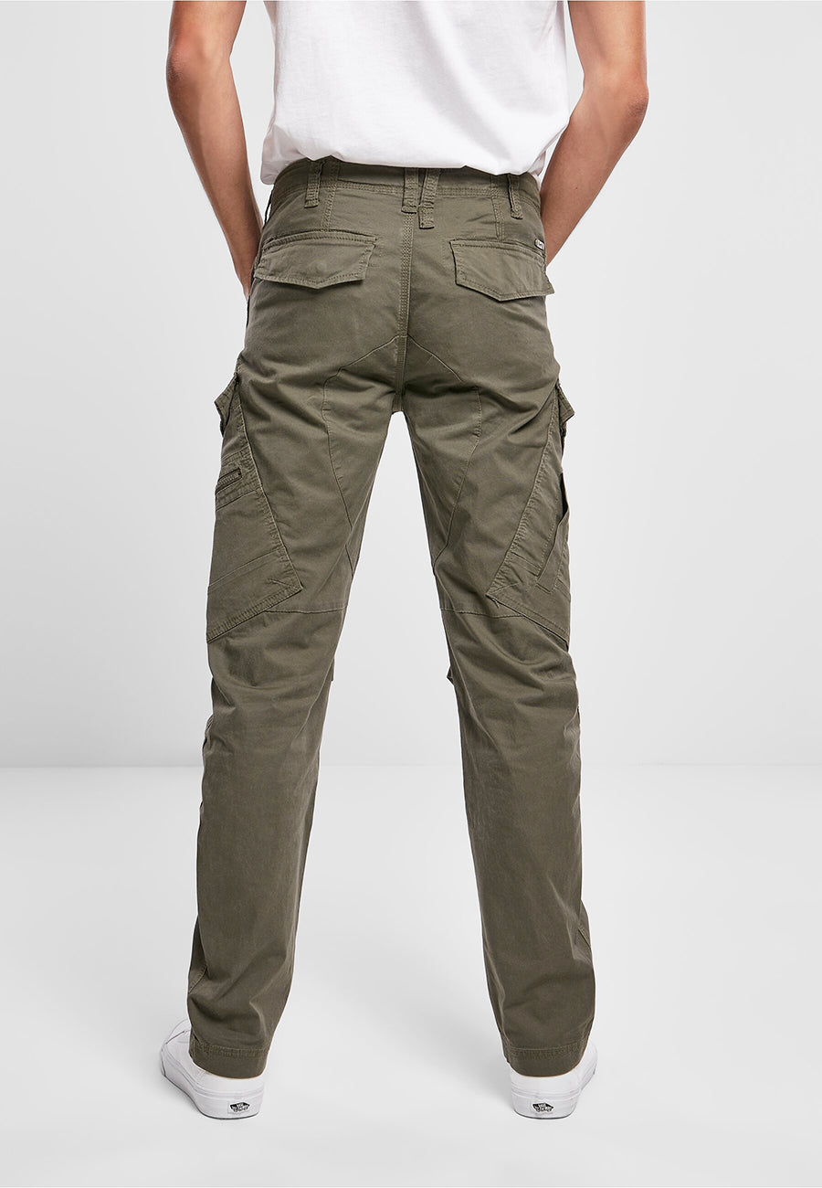 Brandit Adven nohavice slim fit, olivové