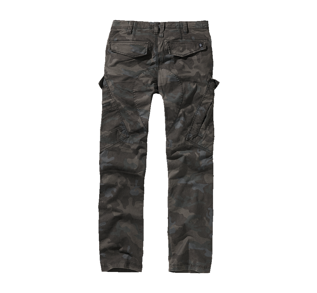 Brandit Adven slim fit nohavice, Darkcamo