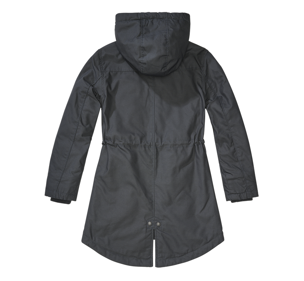Brandit Marsh Lake dámska parka zimná bunda s kapucňou, antracitová