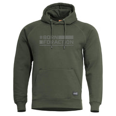 Pentagon Φούτερ με Κουκούλα Born For Action, camo green