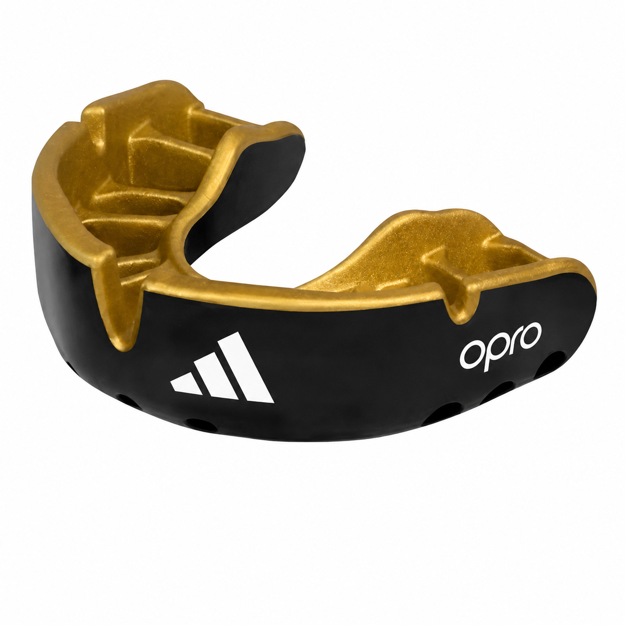 Adidas Opro Gold zaščita zubov, črno-zlata