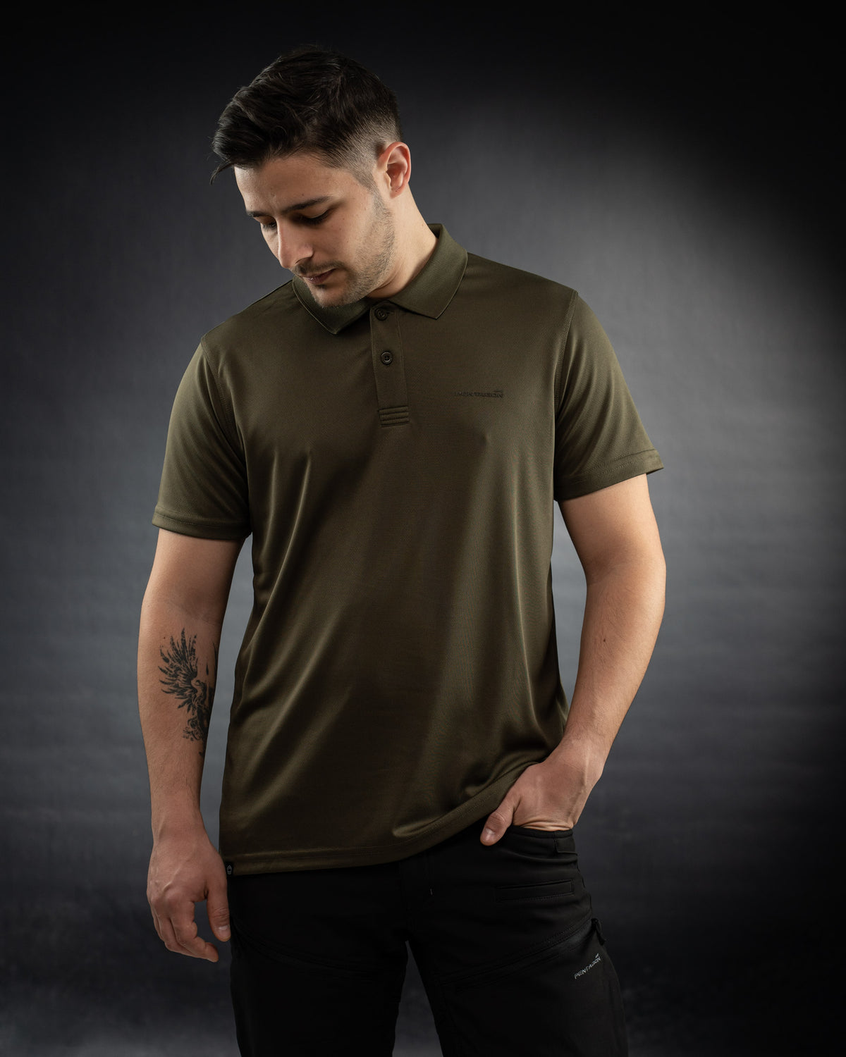 Pentagon Anassa polo majica, rdeča