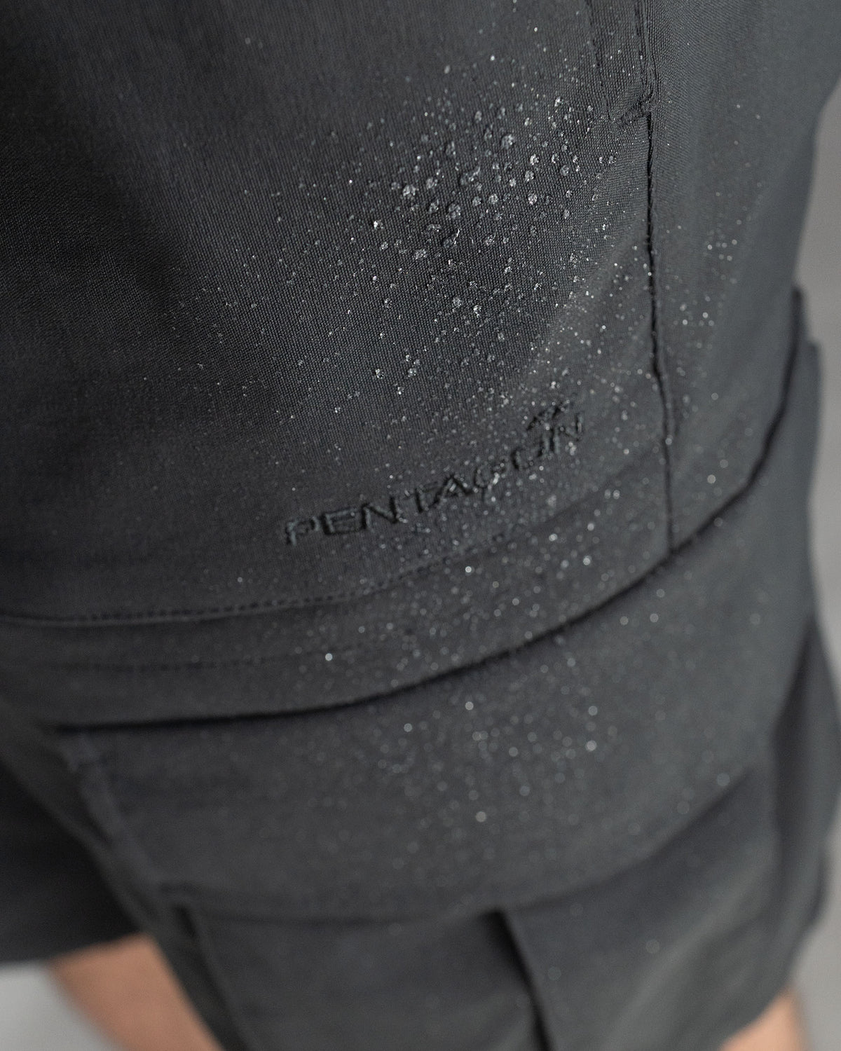 Pentagon Arden functional shorts, welded grey