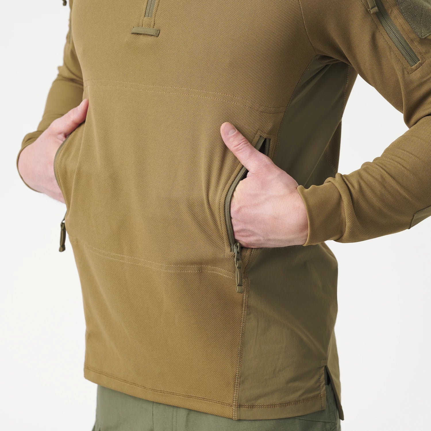 Helikon-Tex Range Hoodie mikina TopCool, čierna – detail 4