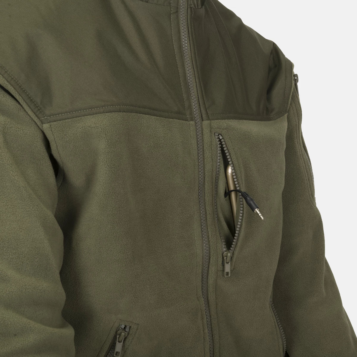 Helikon-Tex Classic Army flisová bunda 300g/m2, navy blue – detail 2