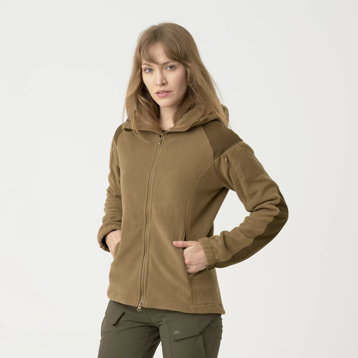 Helikon-Tex CUMULUS mikina dámska Heavy Fleece, Shadow Grey – detail 5