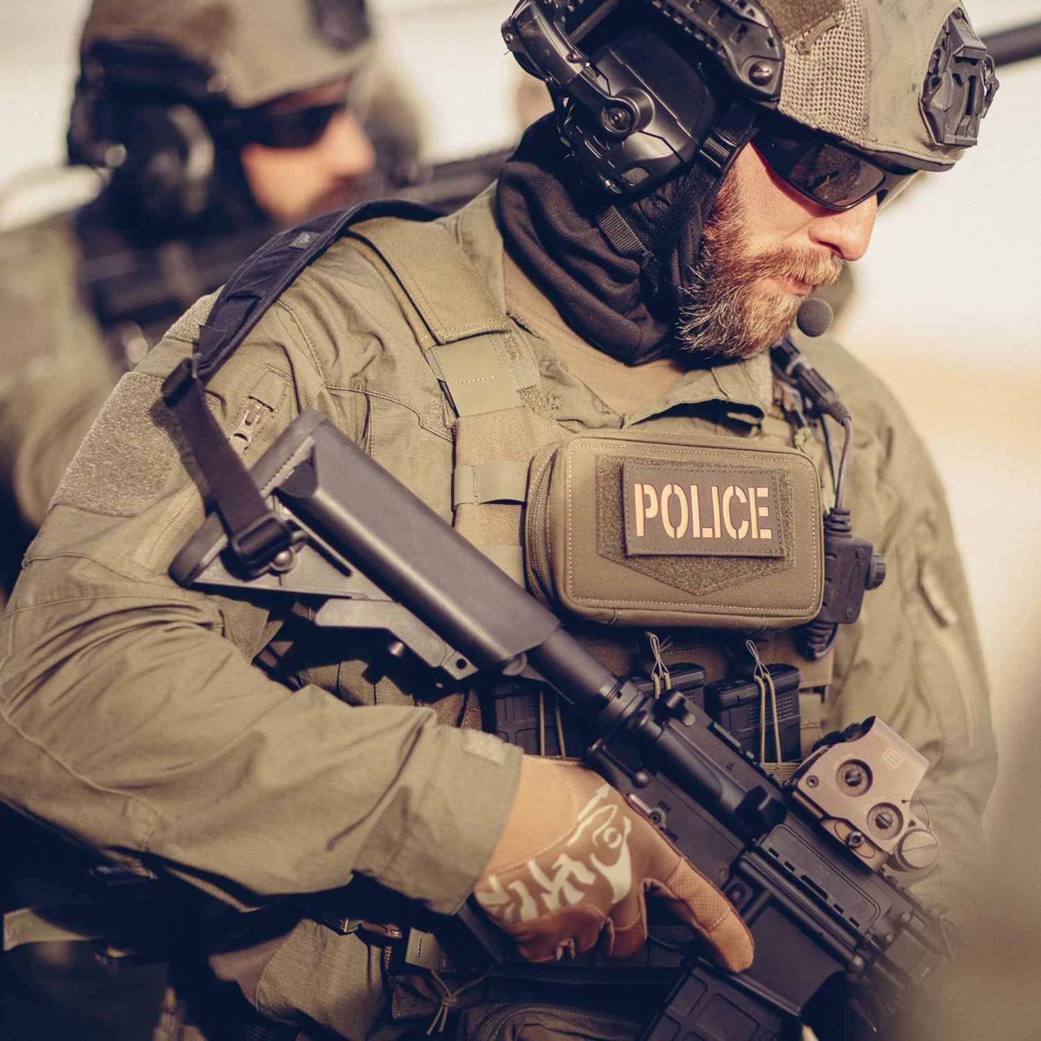 Helikon-Tex MBDU blúza NyCo Ripstop, MultiCam Black™ – v použití 3