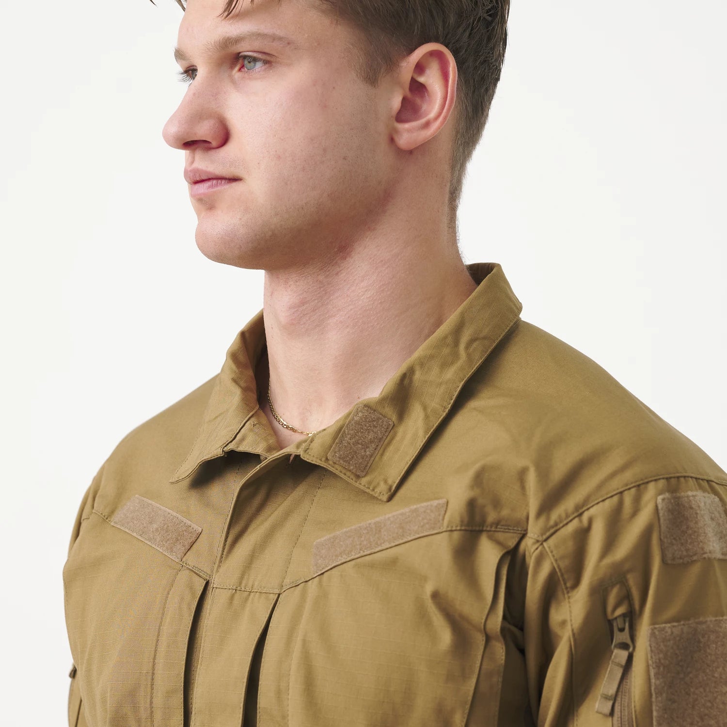 Helikon-Tex MBDU blúza NyCo Ripstop, Mud Brown – detail 3