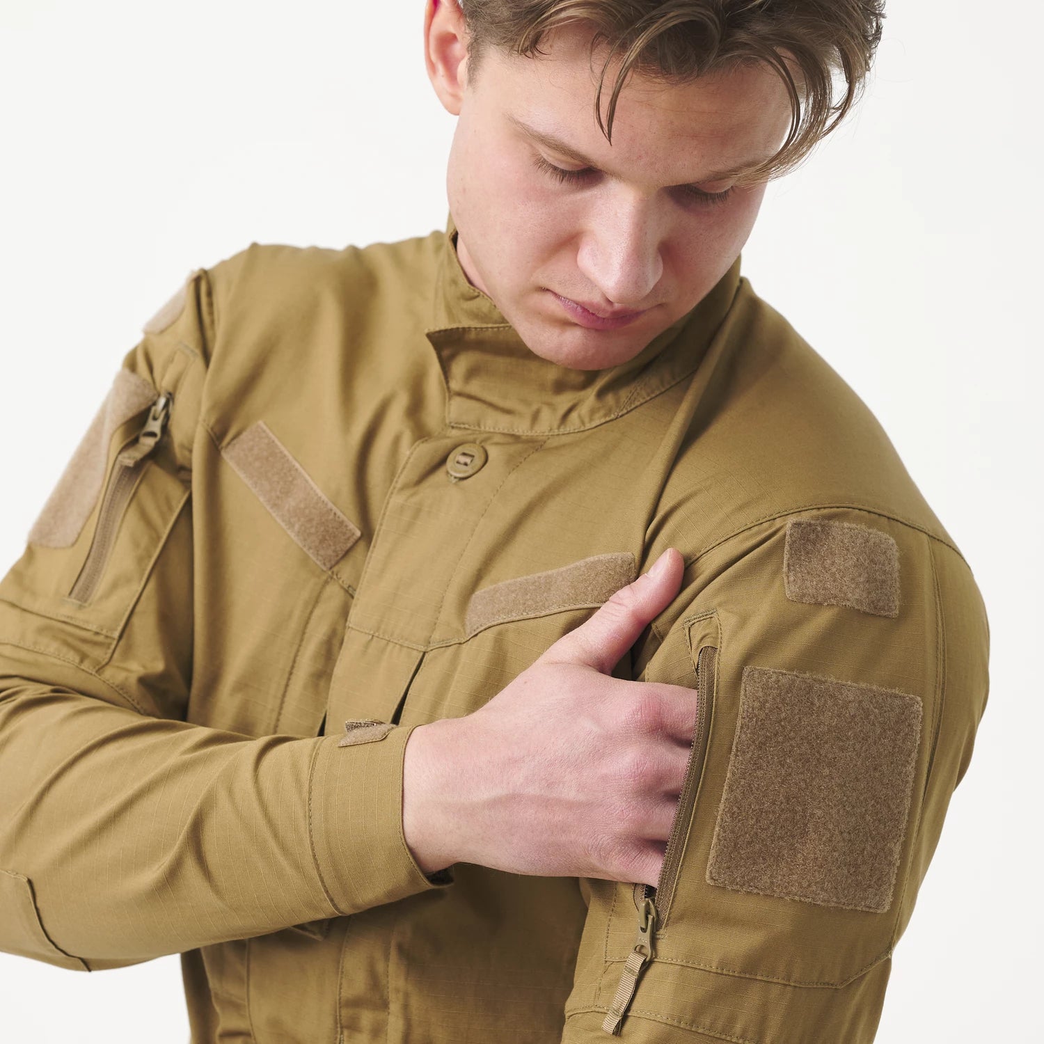 Helikon-Tex MBDU blúza NyCo Ripstop, RAL 7013 – detail 4