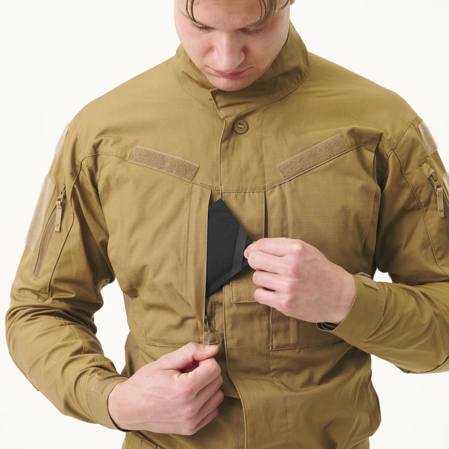 Helikon-Tex MBDU blúza NyCo Ripstop, RAL 7013 – detail 5