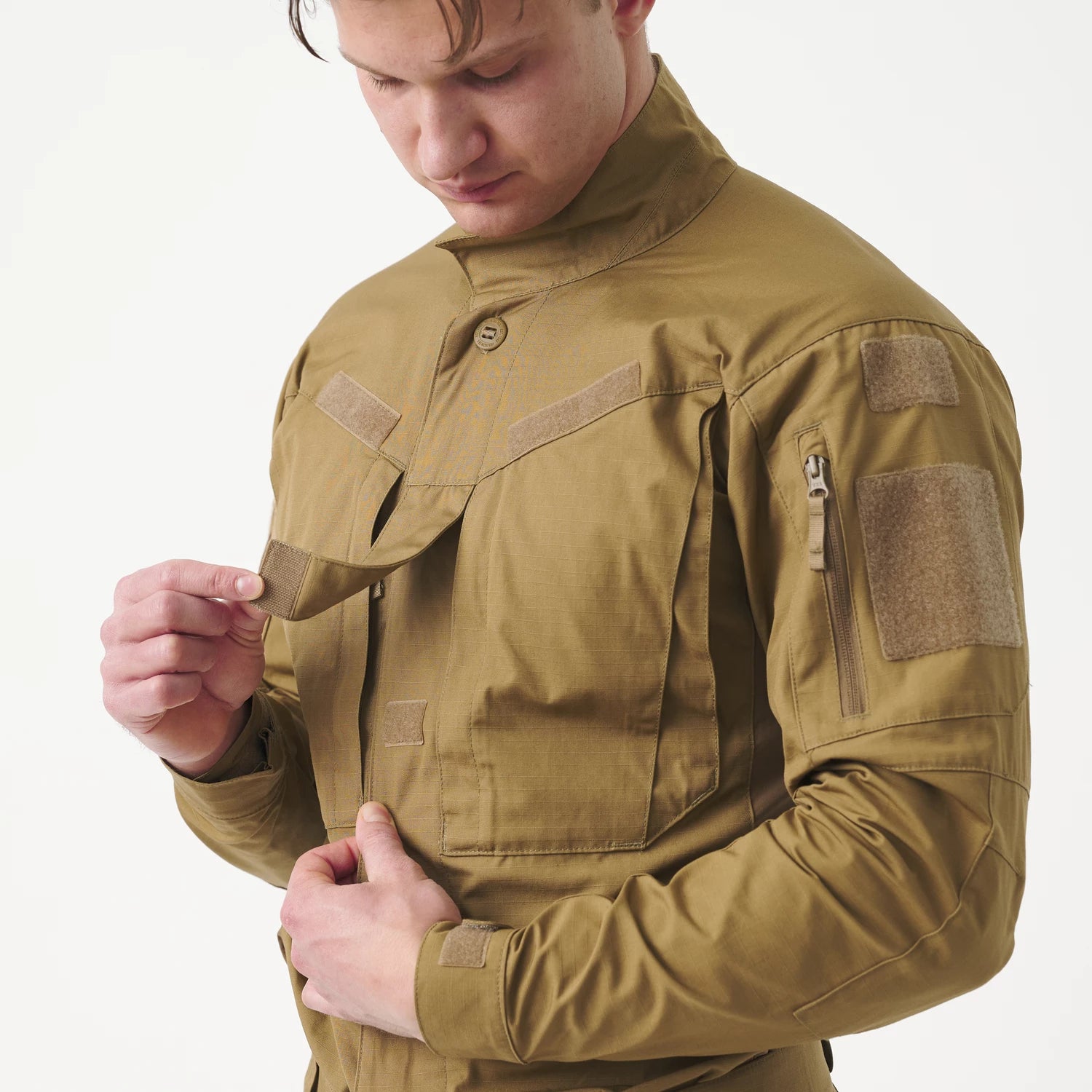 Helikon-Tex MBDU blúza NyCo Ripstop, RAL 7013 – detail 6