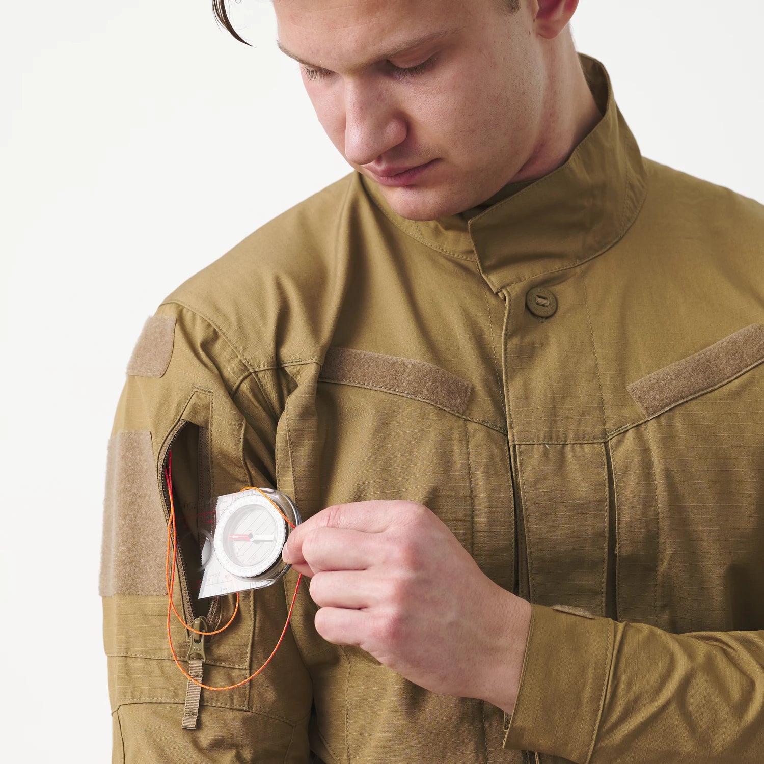 Helikon-Tex MBDU blúza NyCo Ripstop, Mud Brown – detail 8