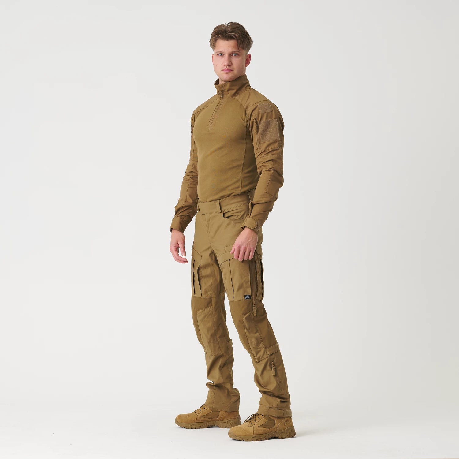 Helikon-Tex MCDU Combat Shirt nátelník ruksak taktický NyCo Ripstop, coyote – detail 1