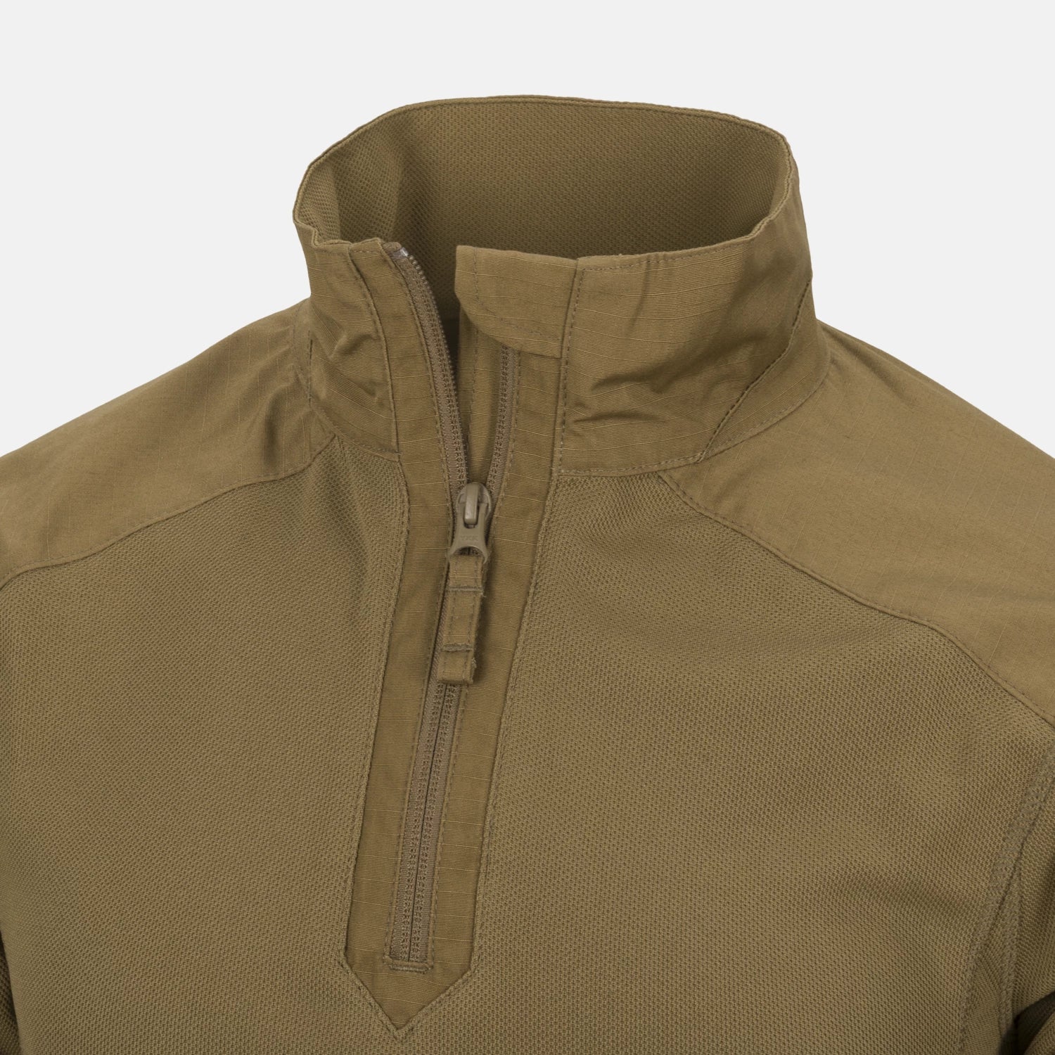 Helikon-Tex MCDU Combat tričko NyCo Ripstop, PL Woodland – detail 1