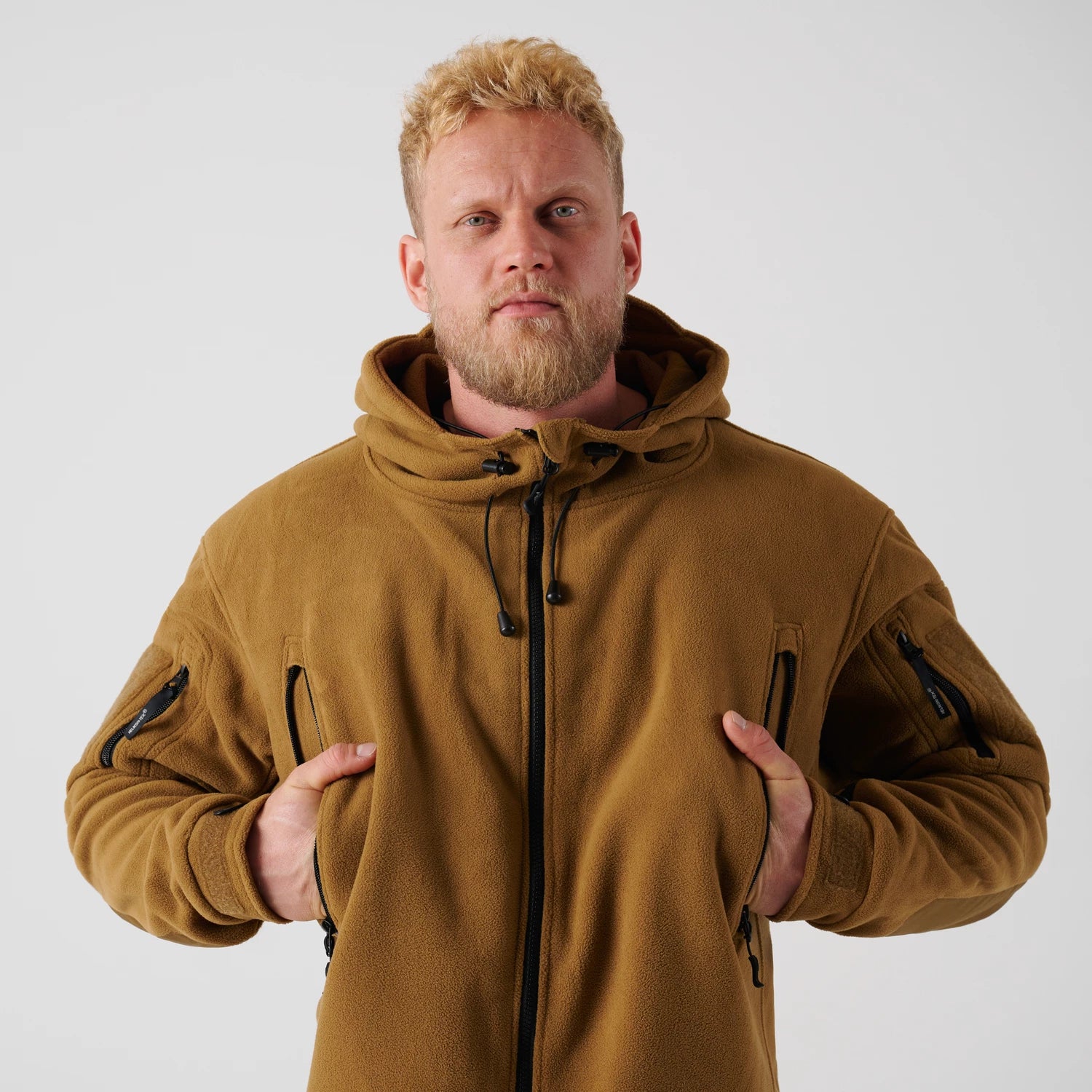 Helikon-Tex PATRIOT mikina Double Fleece, Olive Green – detail 3