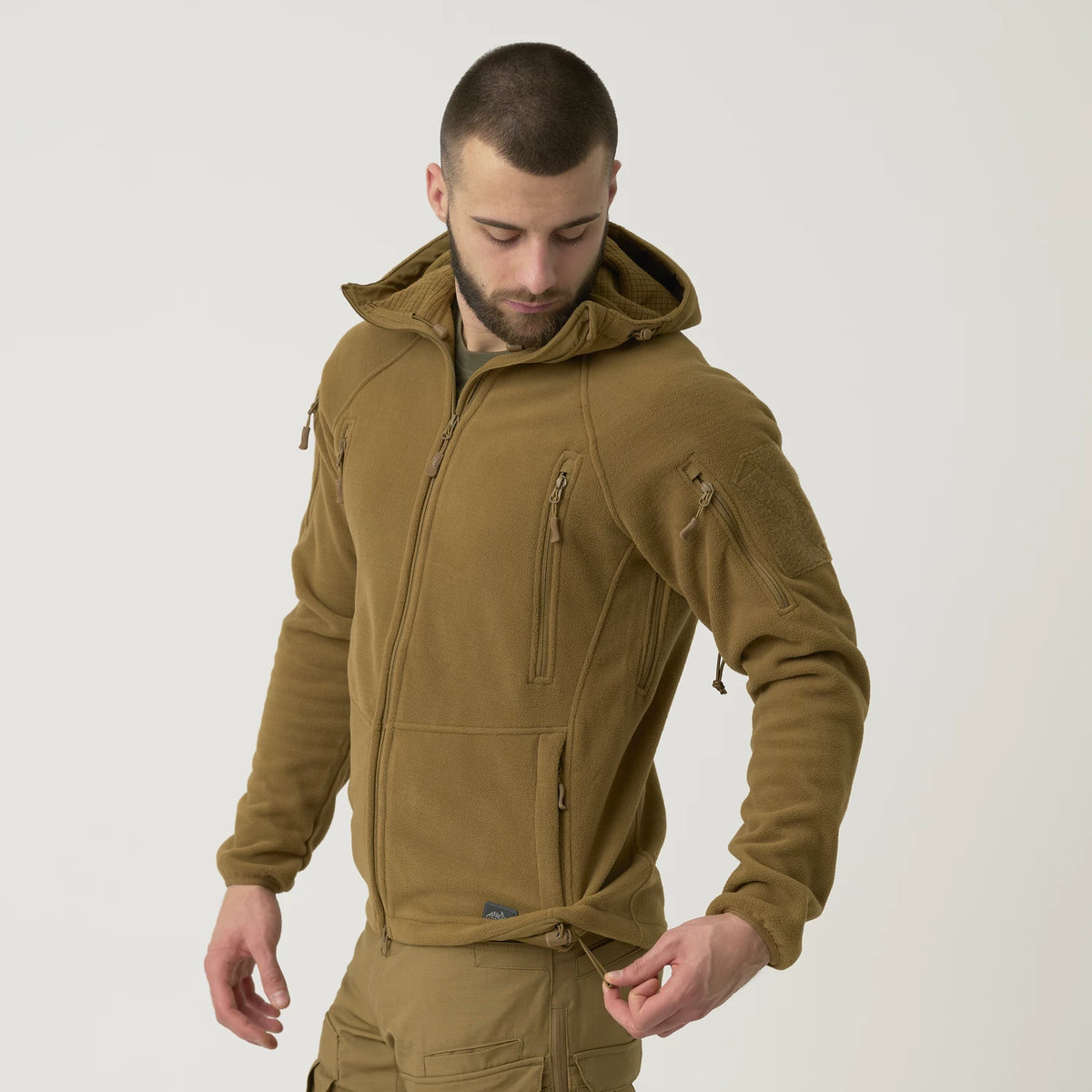 Helikon-Tex Patriot Mk 2 Hybrid Fleece mikina, Tiger Stripe – detail 7
